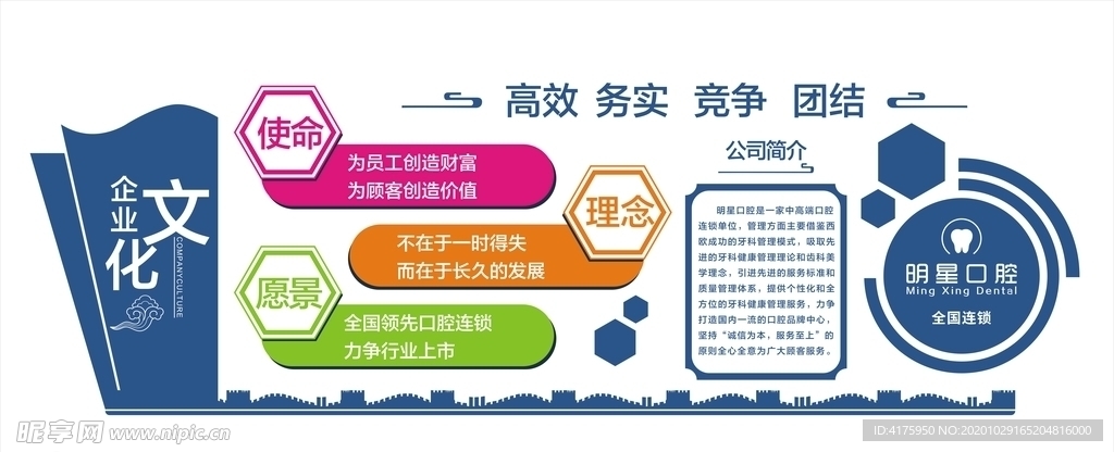 企业文化墙 公司文化墙