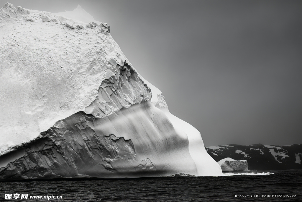 雪山质感纹理白色背景