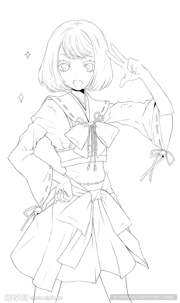 动漫线稿