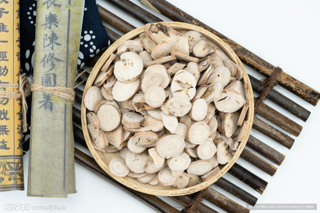 中医药材摄影图