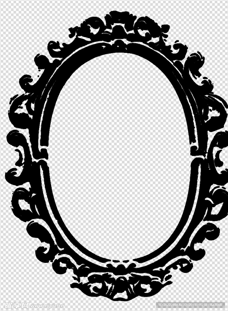 花式 古典 边框 花纹 相框