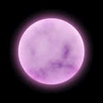 满月 紫月 中秋 光晕 中秋月