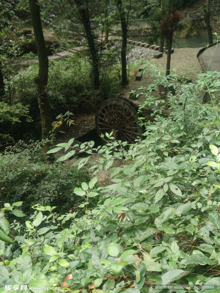 实拍青田石门洞景区