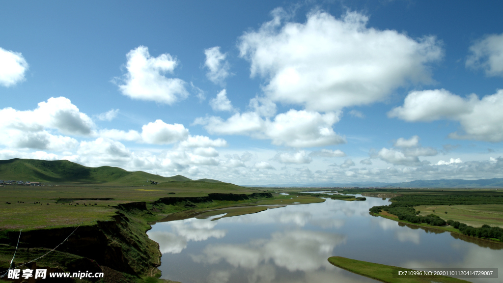 黄河 草原