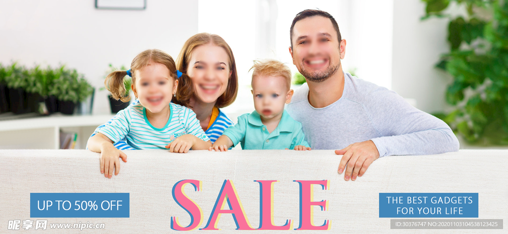 温馨一家人banner