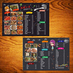 辣炒烧烤烤肉海鲜菜单