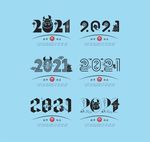 2021矢量艺术字体