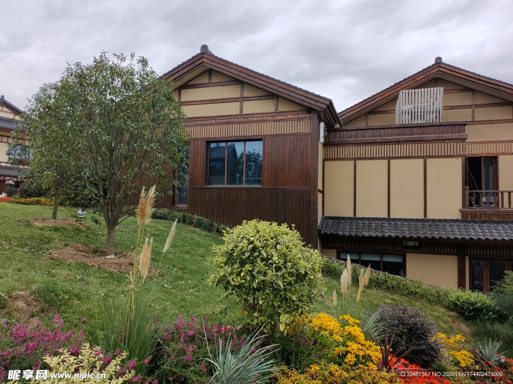 西安诗经里小镇一角