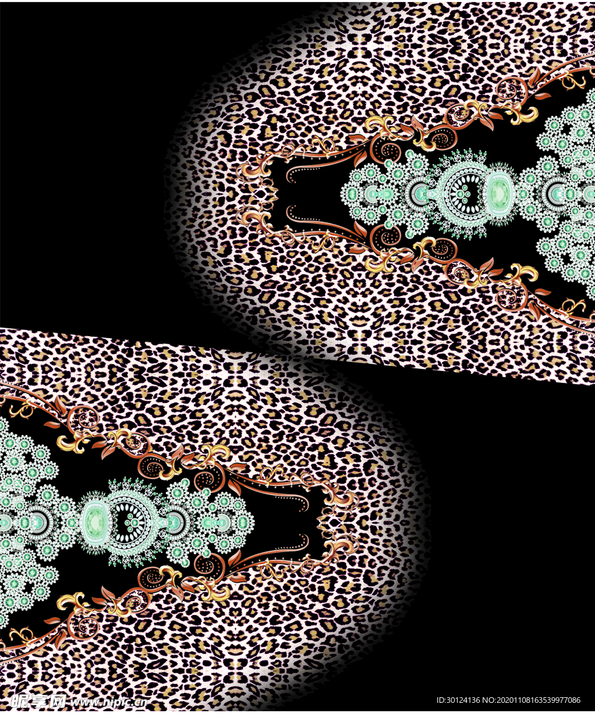 大牌 数码 印花 巴宝莉 链条