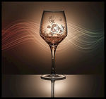 酒杯 高级 花纹
