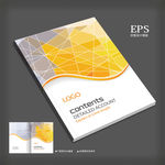 科技画册　科技封面　几何不规则