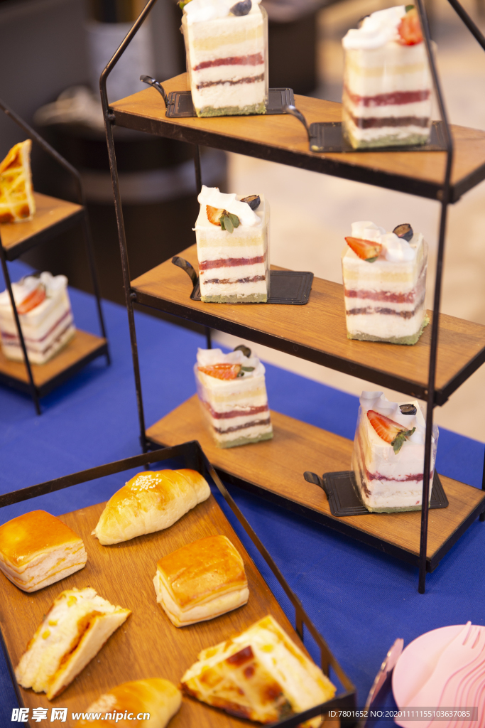 点心  糕点 美食 冷餐会 面