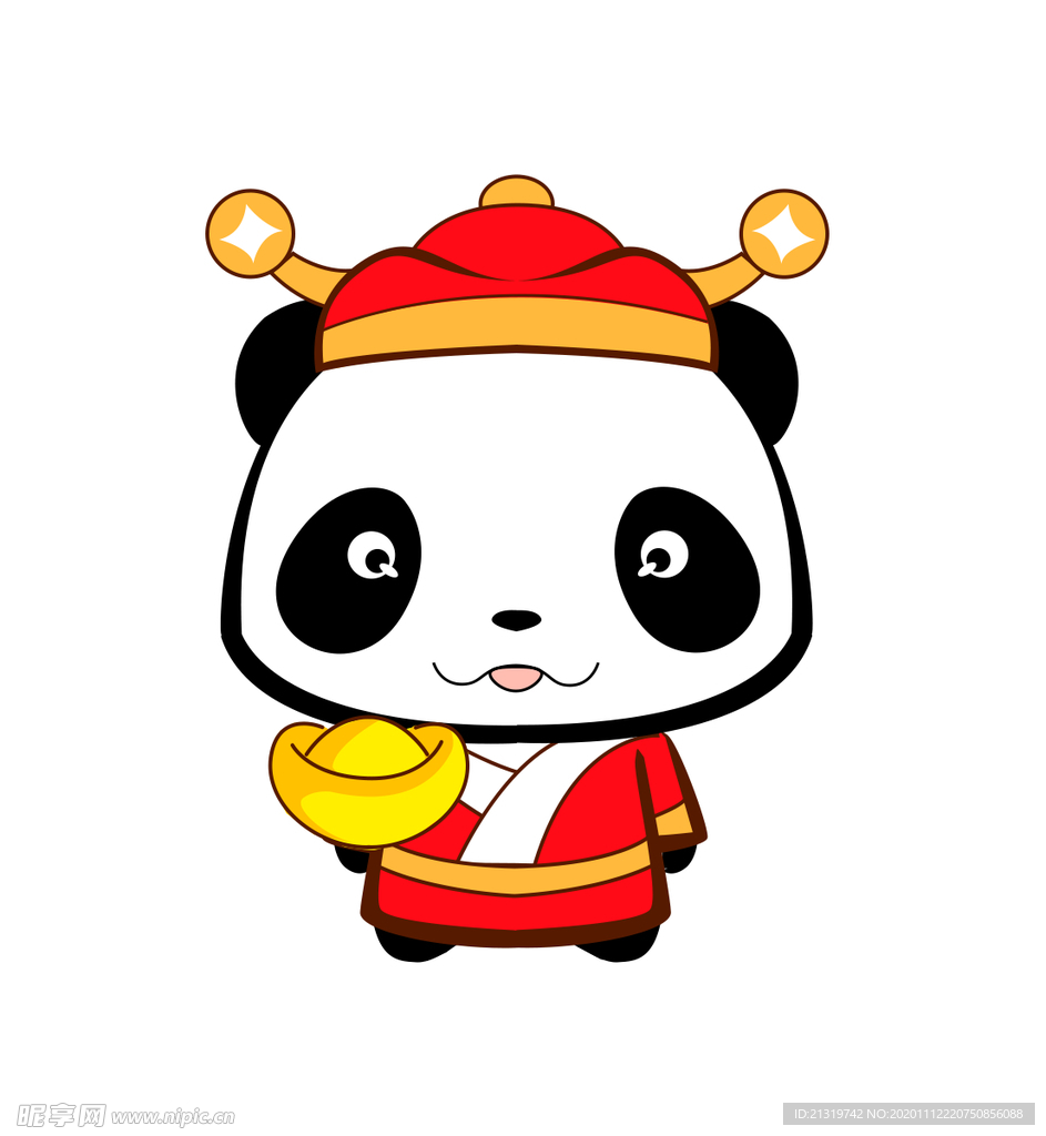 卡通熊猫