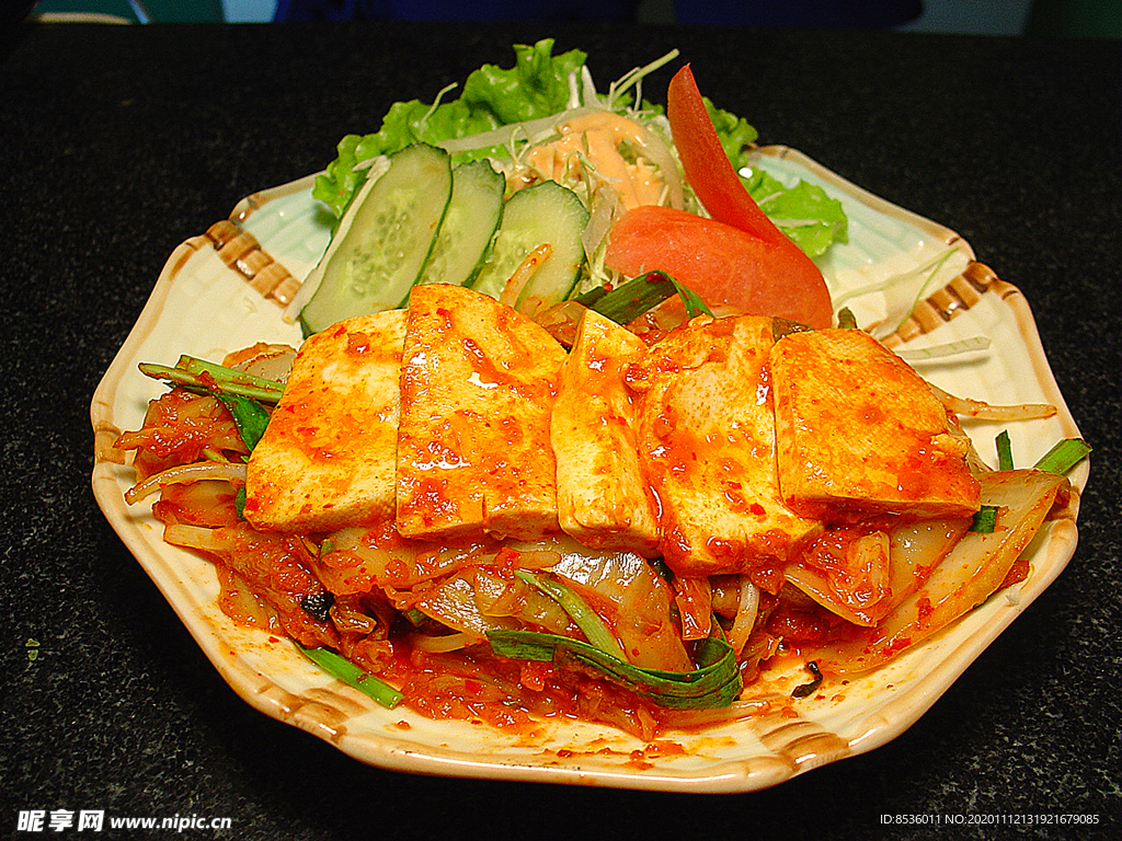 家常菜泡菜炒豆腐