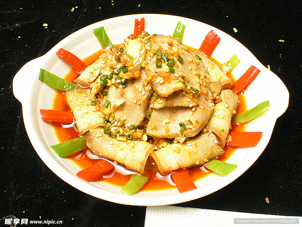 家常菜虎皮小白肉