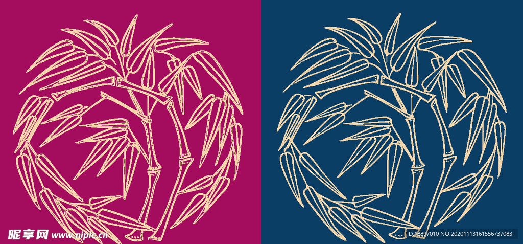 圆形底纹 中国风 传统