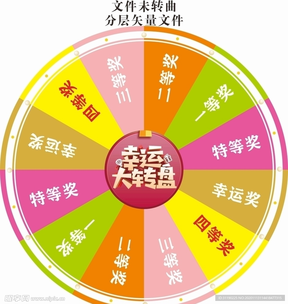 活动抽奖转盘 幸运大转盘 房地