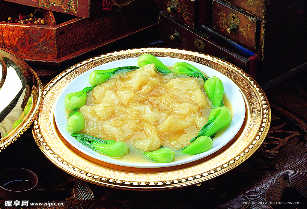 家常菜黄扒鱼肚