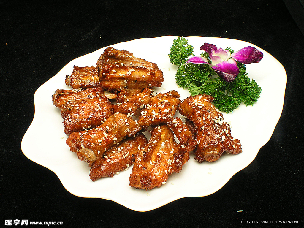 家常菜蜜汁蝴蝶骨