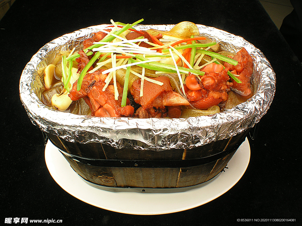 家常菜木桶苕粉猪蹄