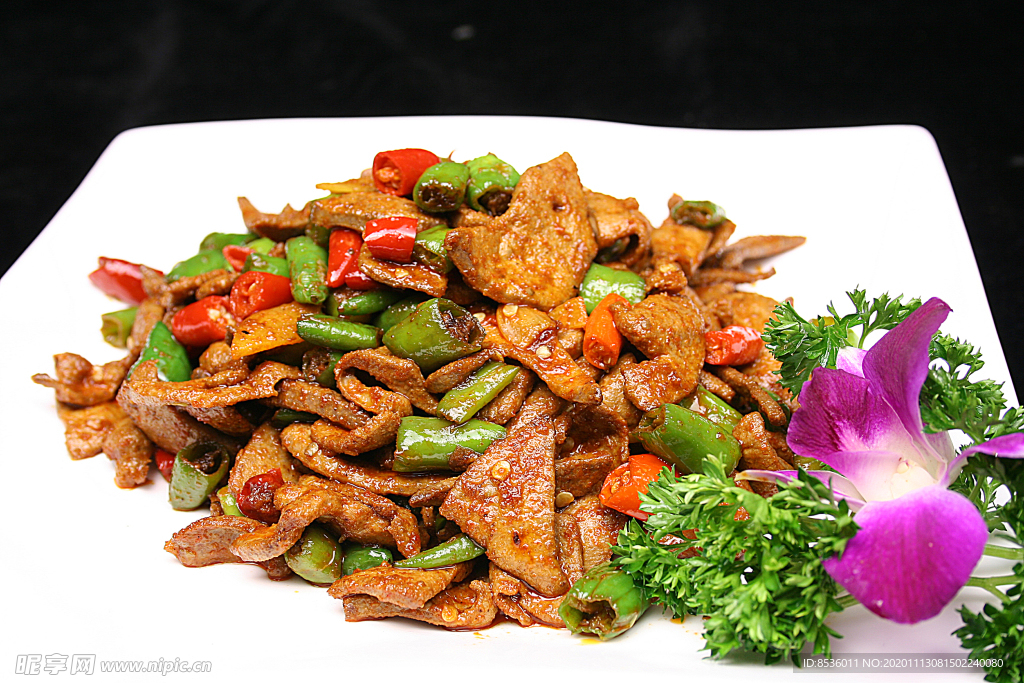 家常菜小炒猪肝