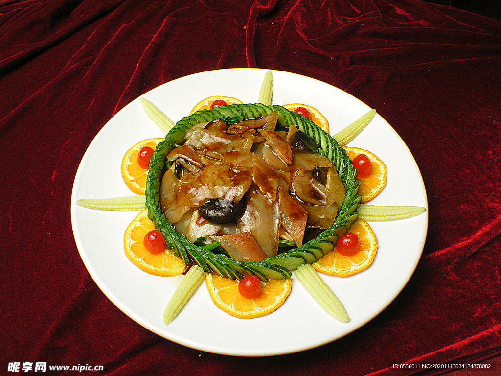 家常菜红烧裙边