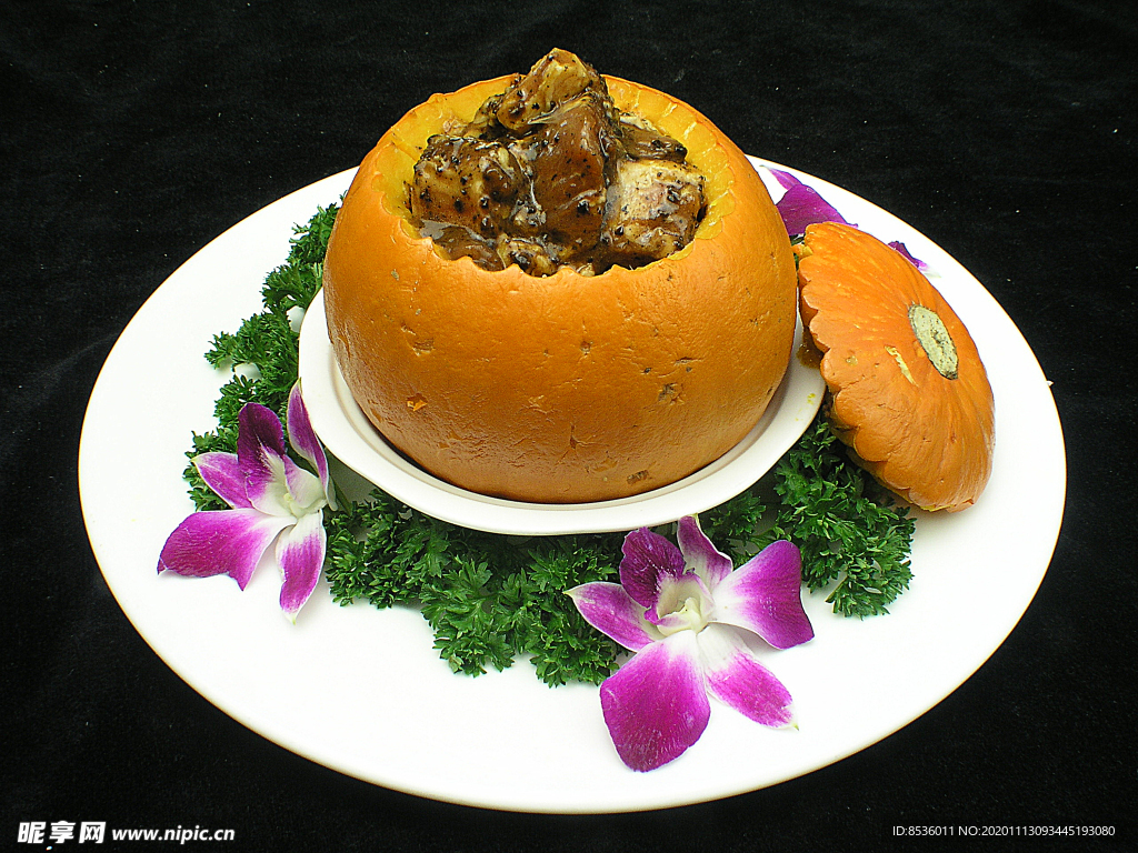 家常菜金瓜豉汁排骨