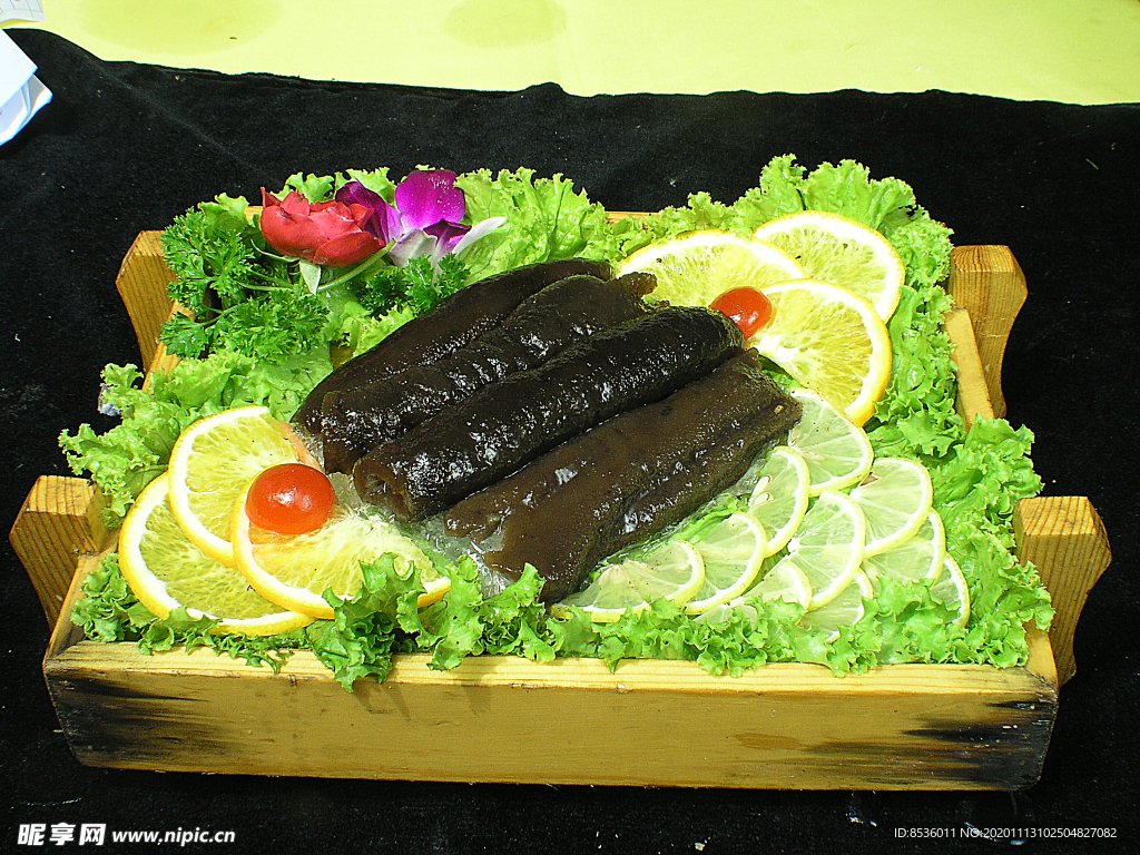 家常菜刺身海参