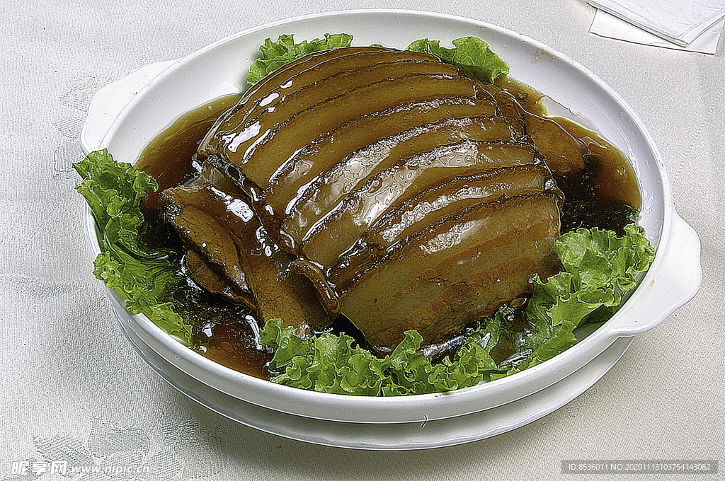 家常菜京味豆腐荷碗肉