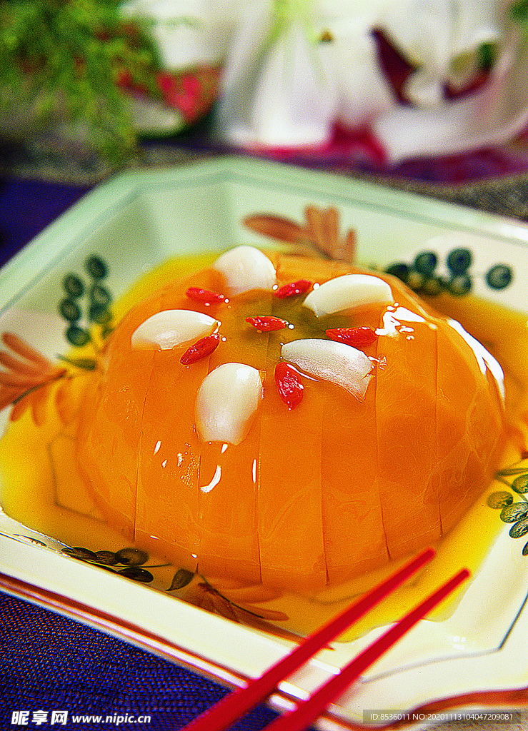 家常菜百合扣南瓜