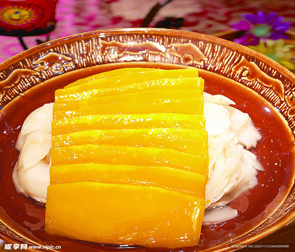 豫菜百合蒸南瓜