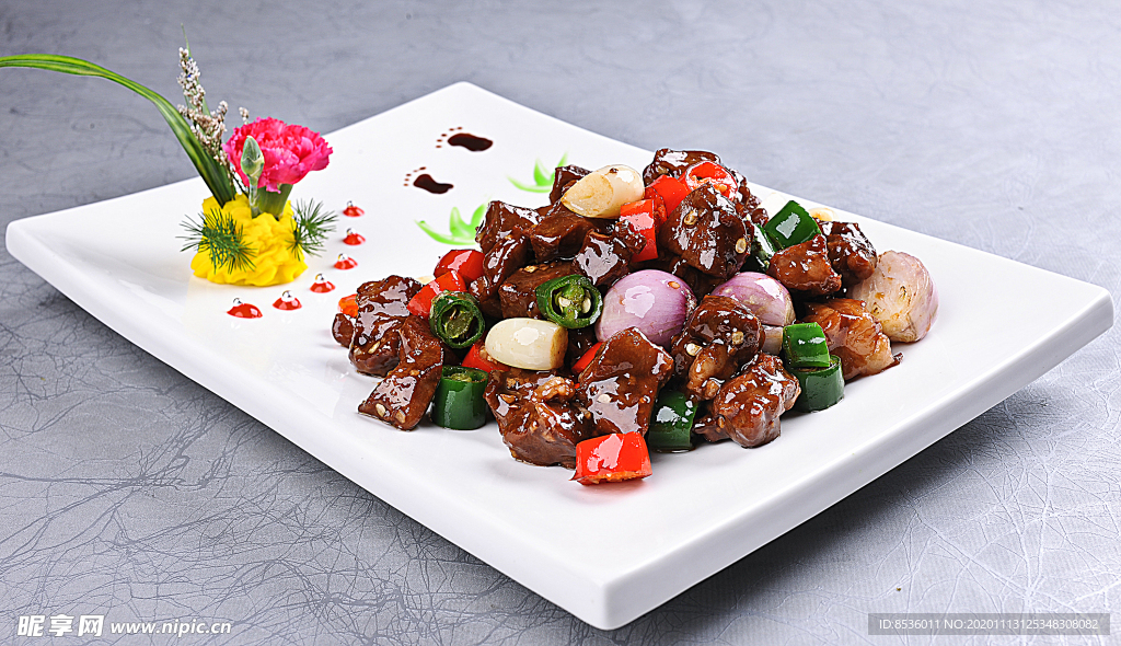 豫菜豉椒红葱炒脆骨