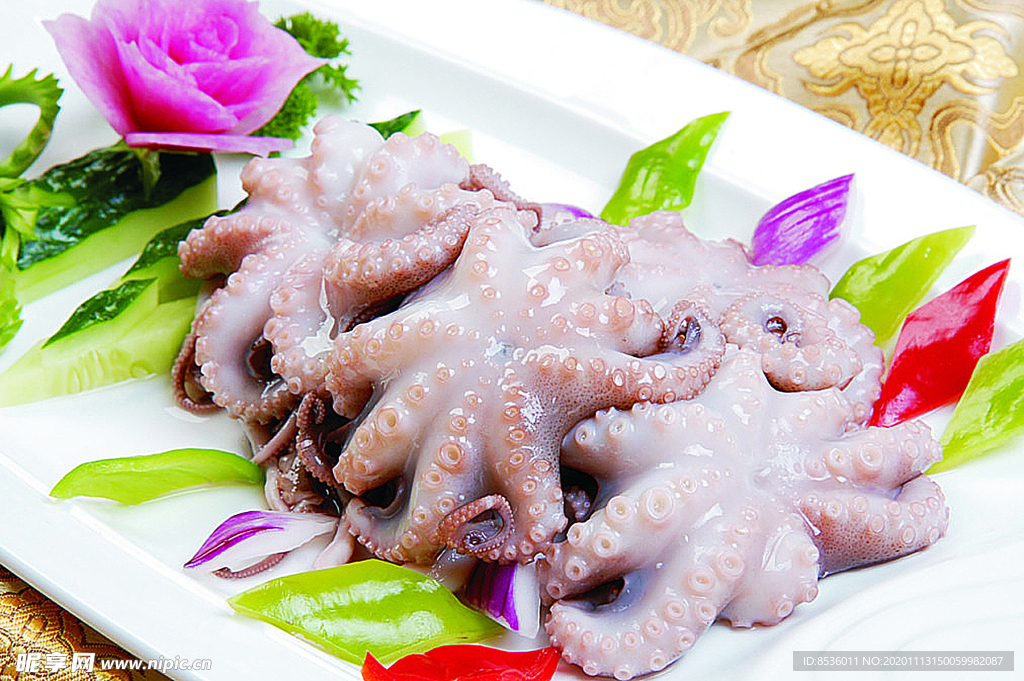 豫菜酱爆八爪鱼