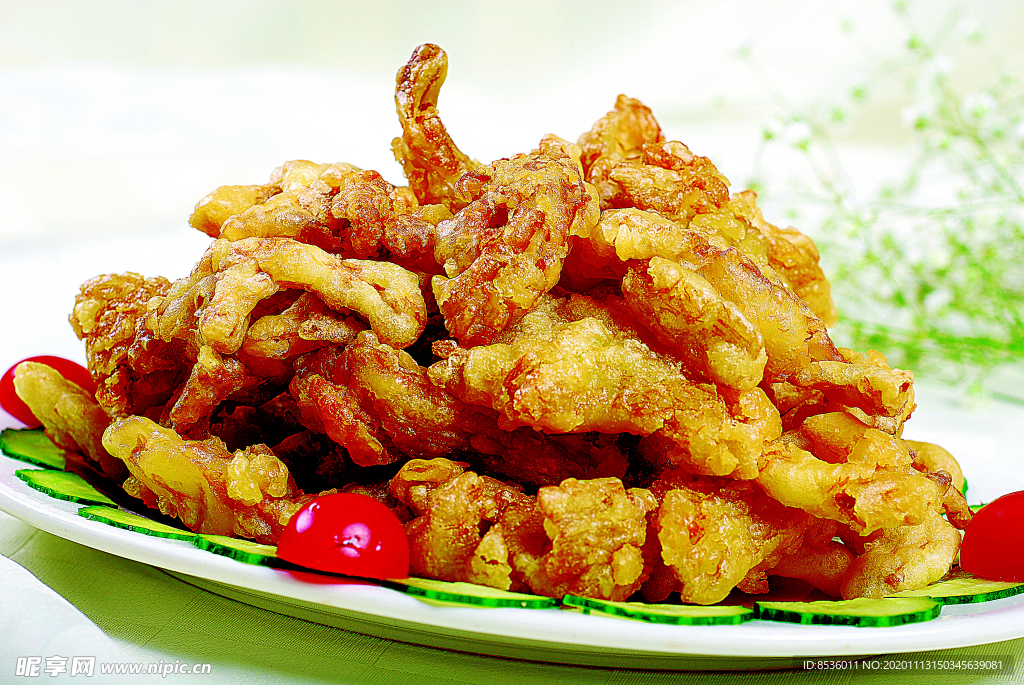 豫菜椒盐炸蘑菇