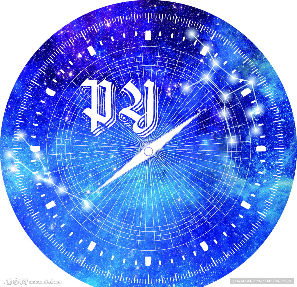 星空罗盘图片