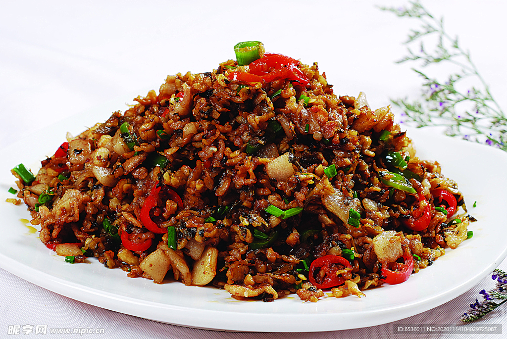 豫菜肉沫萝卜菜