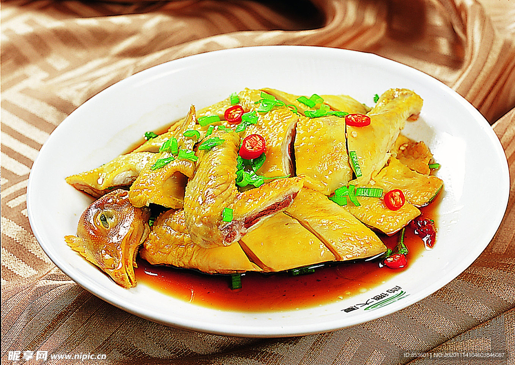 豫菜沙姜三黄鸡