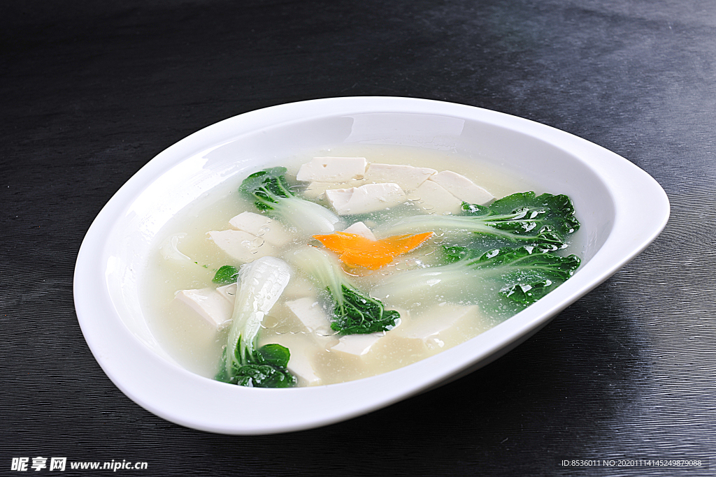 豫菜小白菜炖豆腐