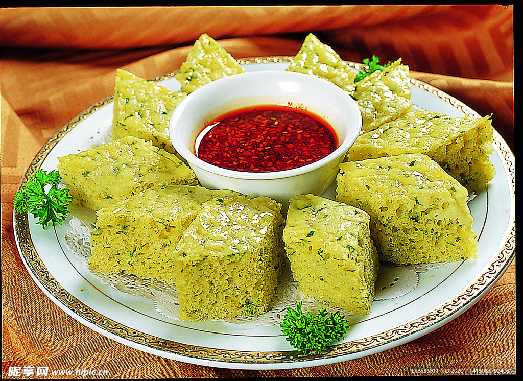 豫菜野菜蒸发糕