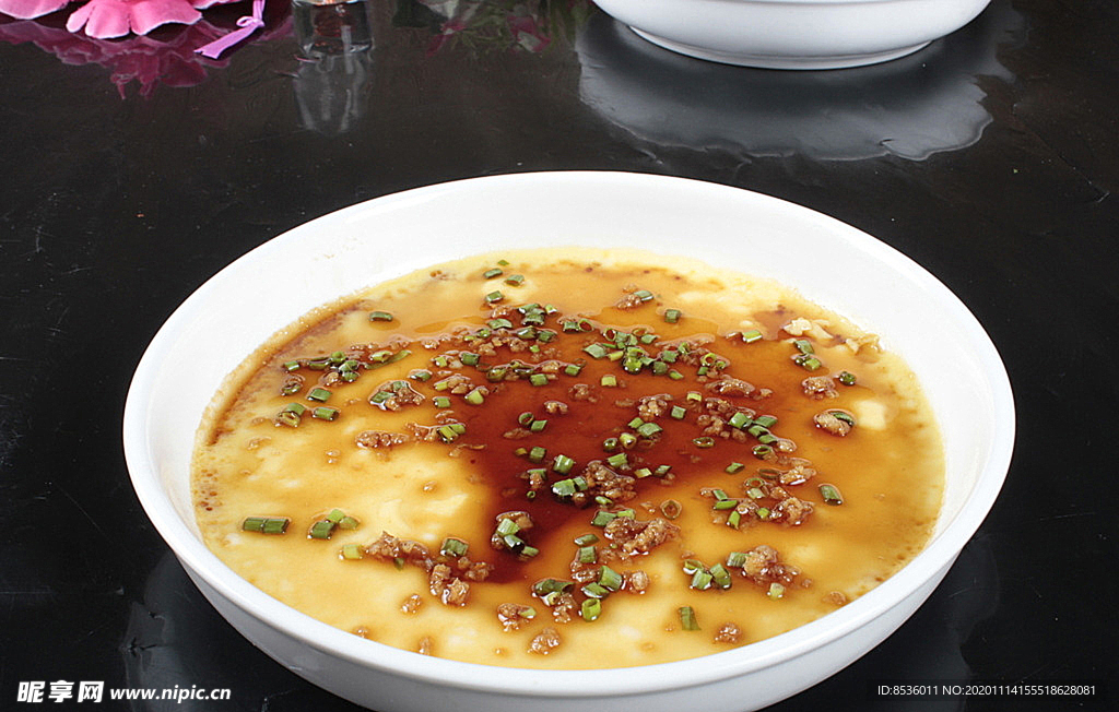 北京菜豉油水蒸蛋