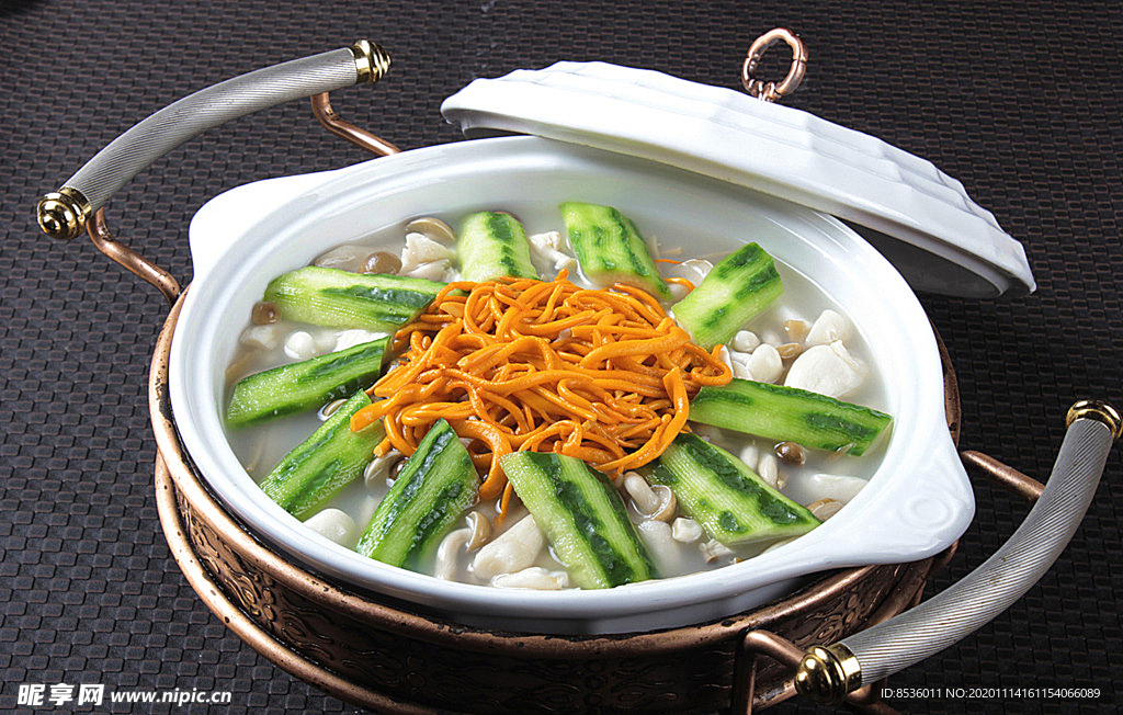 北京菜野山菌侵金虫草花