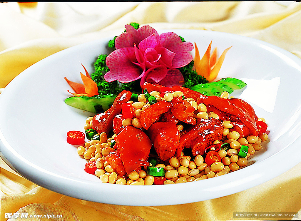 川菜湘菜黄豆烧猪手