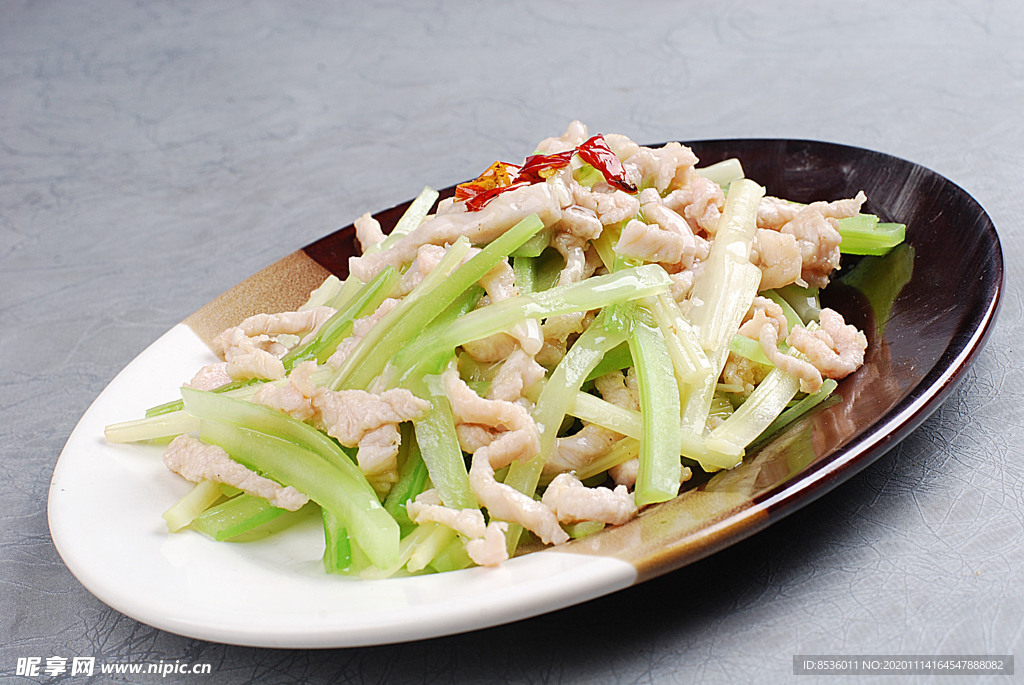 川菜湘菜西芹炒肉丝