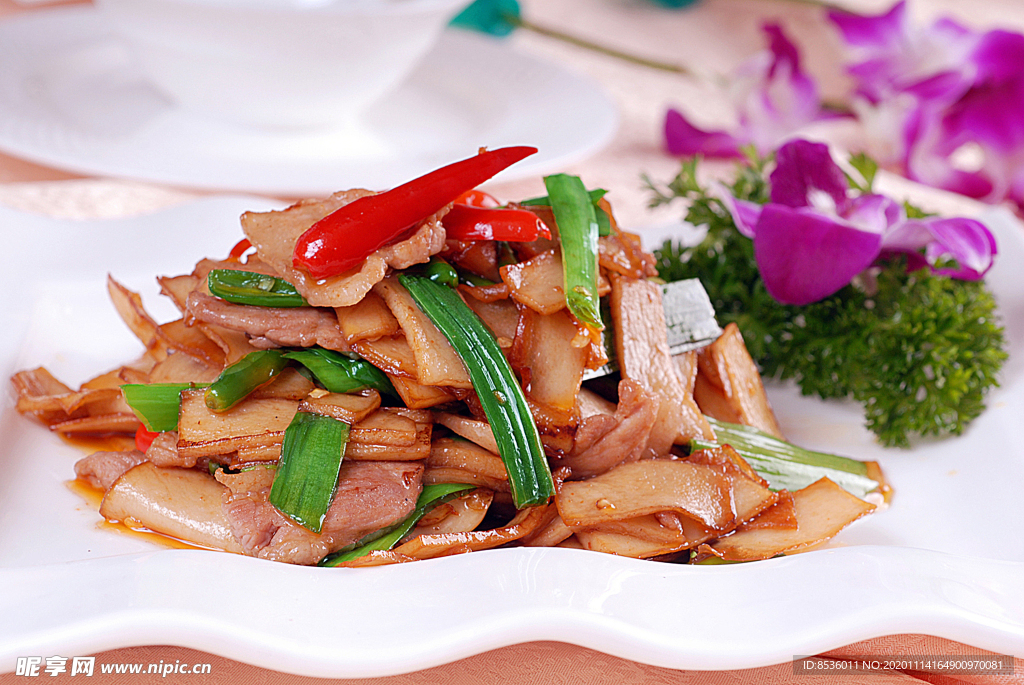 川菜湘菜小炒杏鲍菇