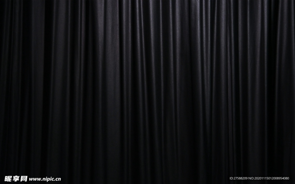 黑色帘子背景