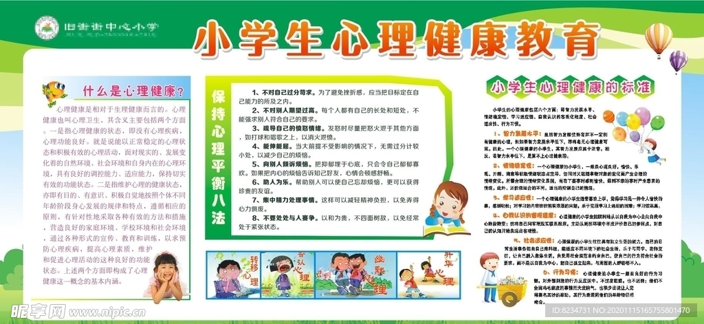 心理健康教育宣传栏