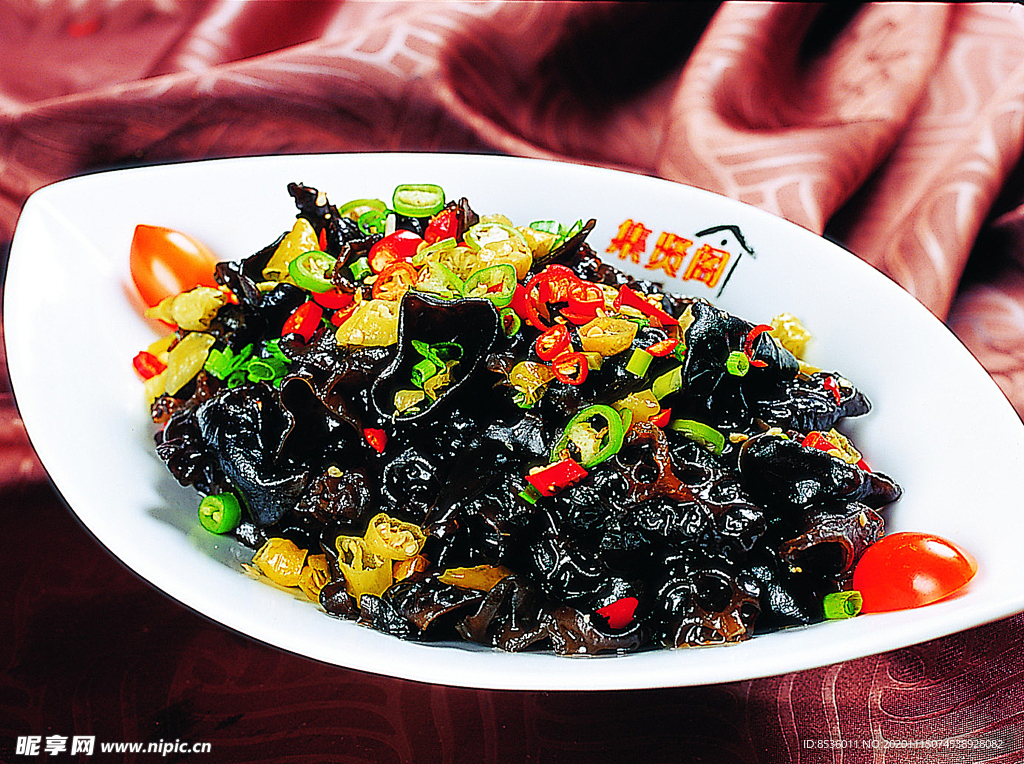 川菜湘菜小米椒炒木耳