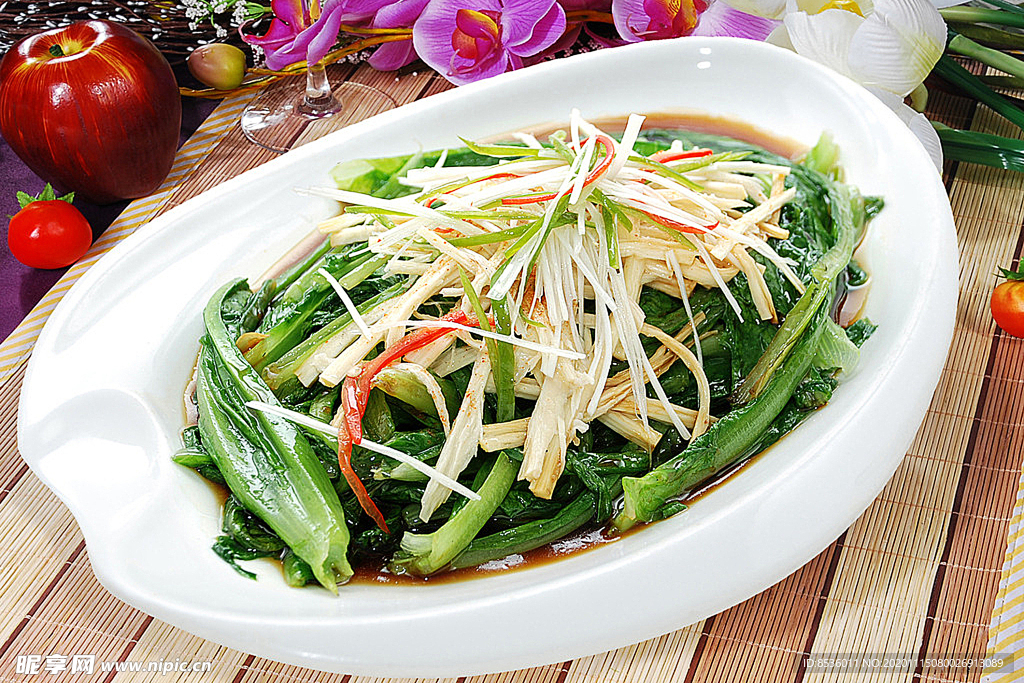东北菜清炒亮筋