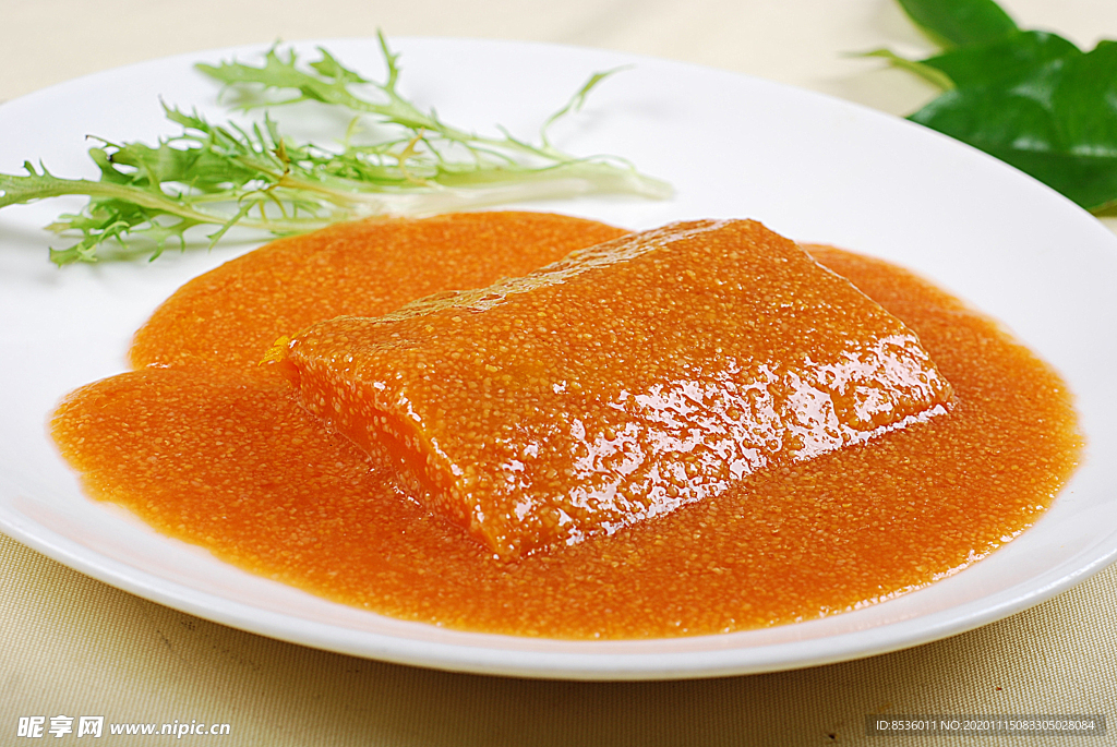 鄂菜鲍汁扣金瓜方