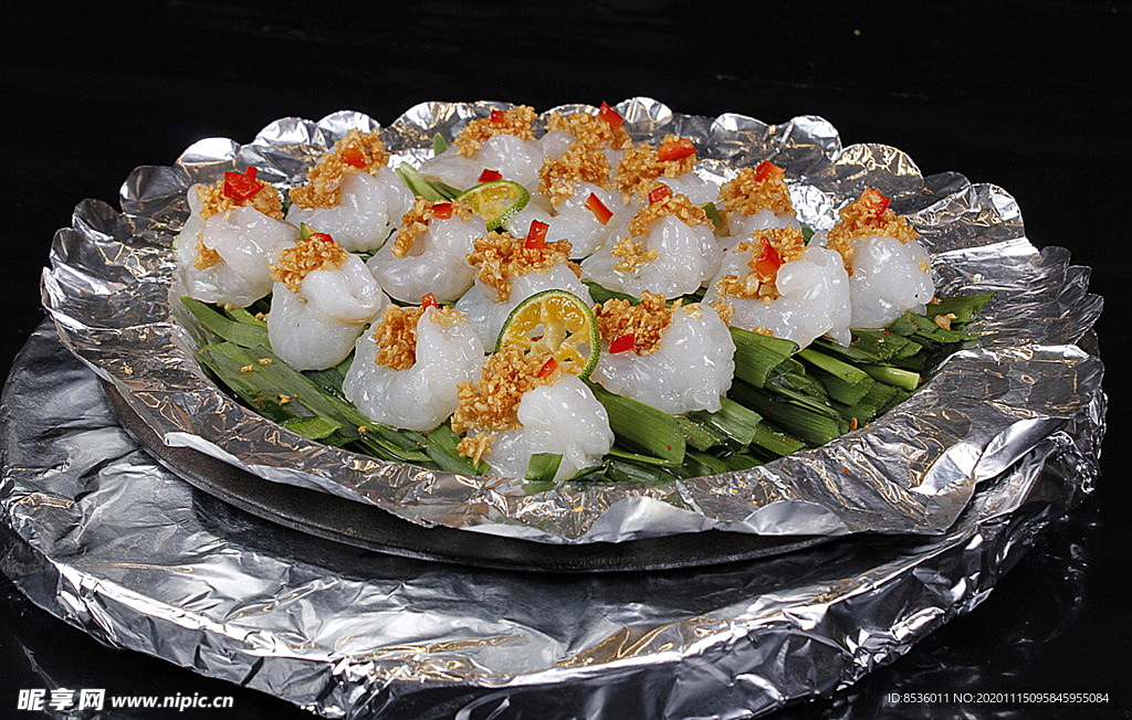 沪菜蒜香蝴蝶虾